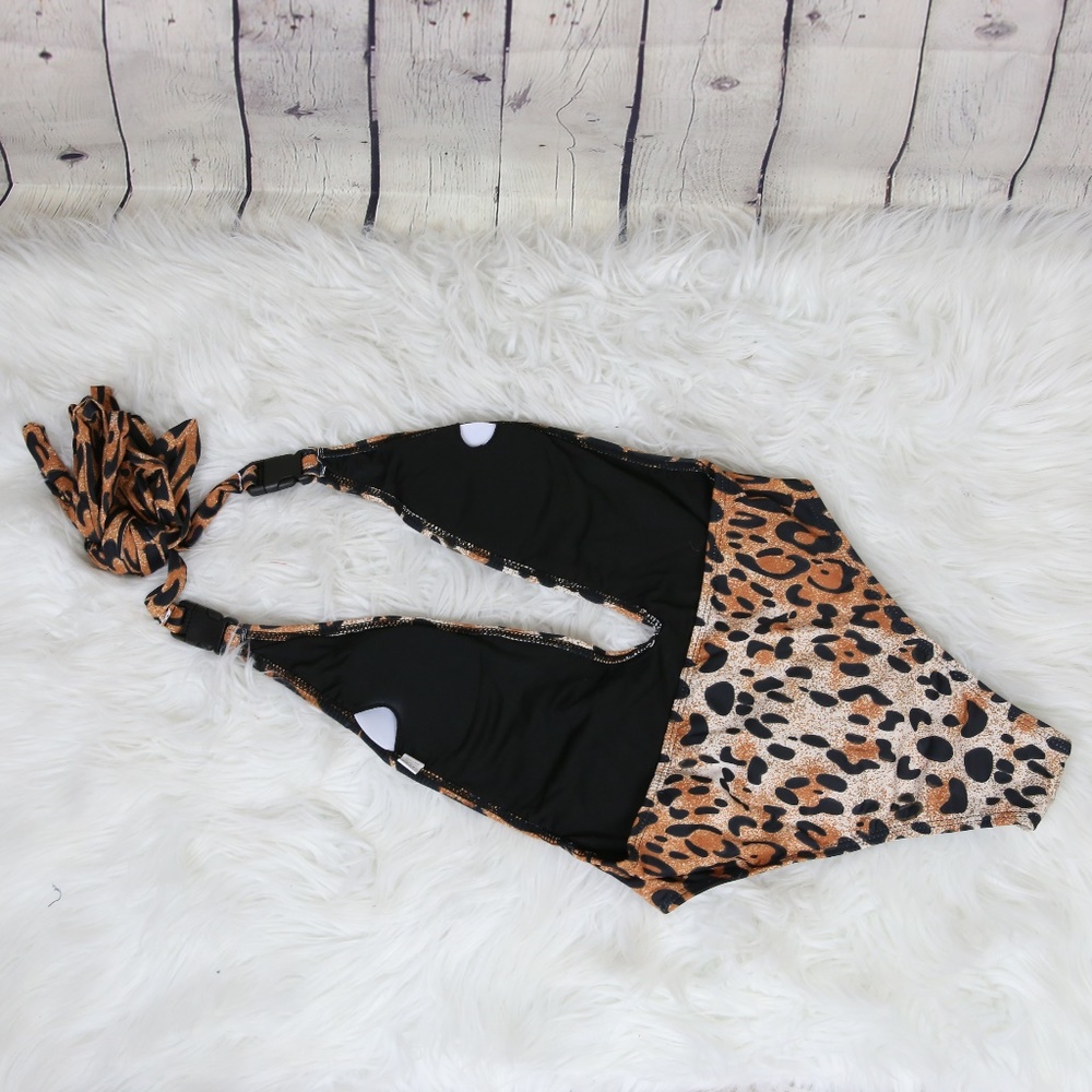255. Long Strap Wrap Around One Piece Swimsuit - Picture 6 of 7
